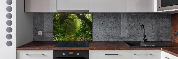 Spatscherm keuken Oerwoud in Nepal