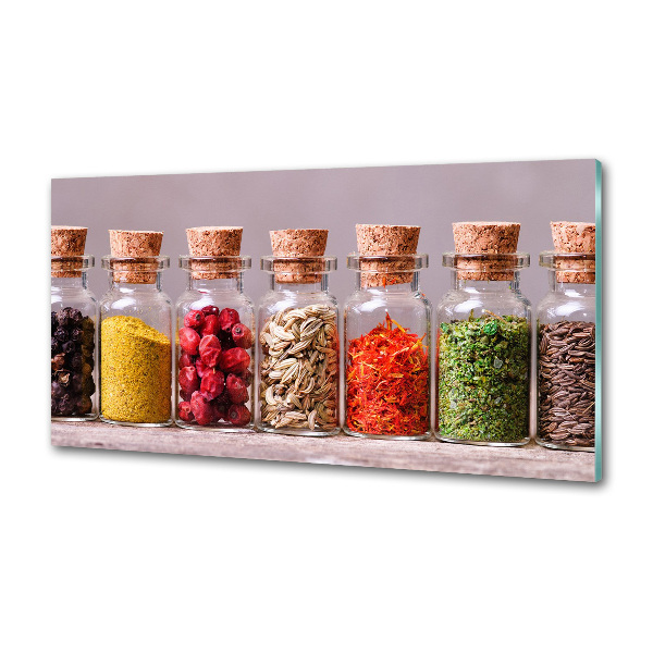 Keuken achterwand Kleurrijke kruiden
