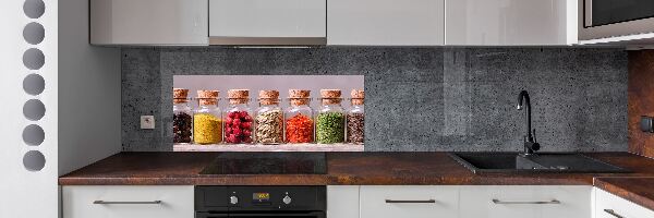 Keuken achterwand Kleurrijke kruiden