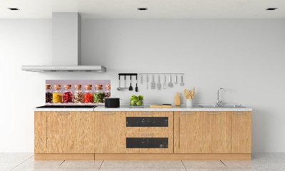 Keuken achterwand Kleurrijke kruiden