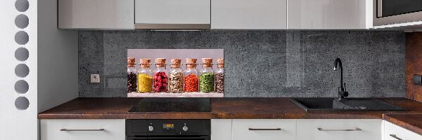 Keuken achterwand Kleurrijke kruiden