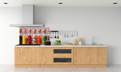Keuken achterwand Kleurrijke kruiden