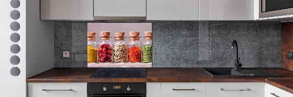 Keuken achterwand Kleurrijke kruiden