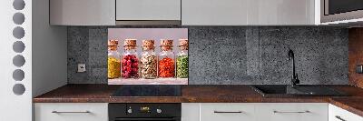 Keuken achterwand Kleurrijke kruiden