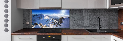 Keuken achterwand Tatra-piek