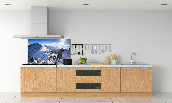 Keuken achterwand Tatra-piek