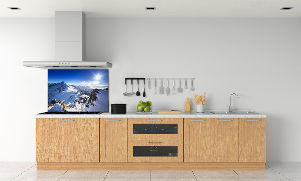 Keuken achterwand Tatra-piek
