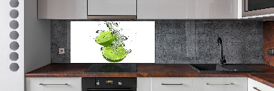 Glazen achterwand keuken Kalk onder water