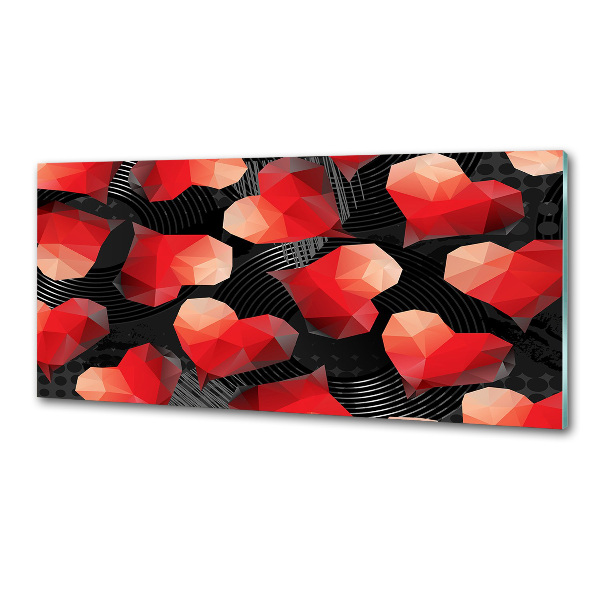 Panel do kuchni Geometryczne serca