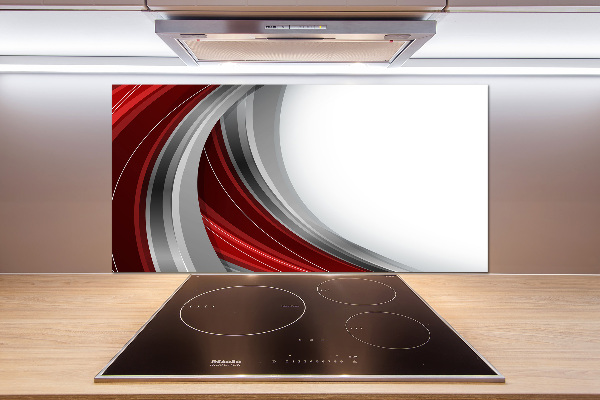 Keuken achterwand Golven op de achtergrond