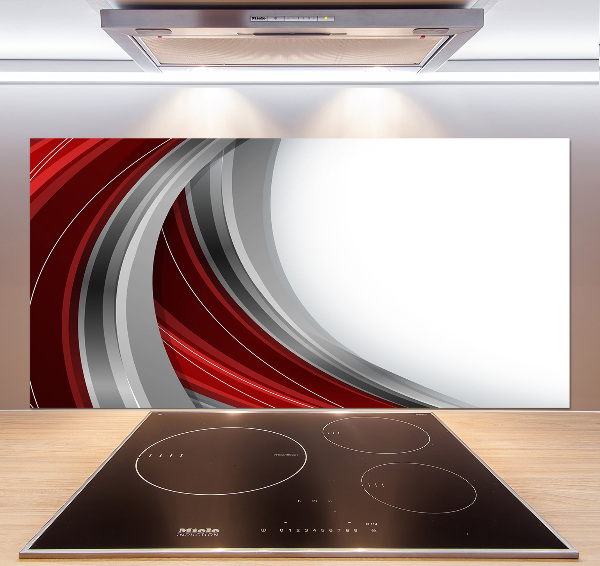 Keuken achterwand Golven op de achtergrond