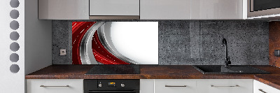 Keuken achterwand Golven op de achtergrond