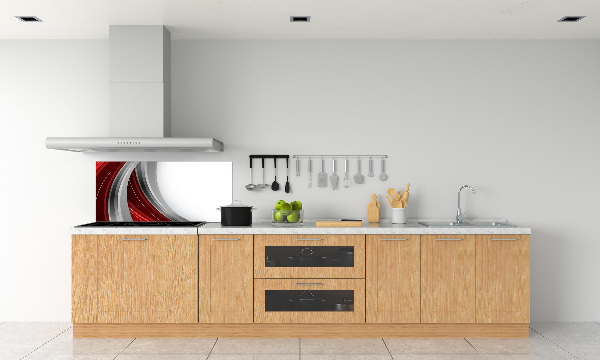 Keuken achterwand Golven op de achtergrond
