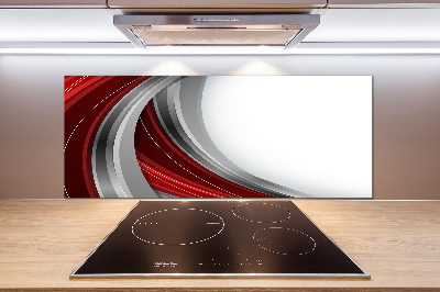 Keuken achterwand Golven op de achtergrond
