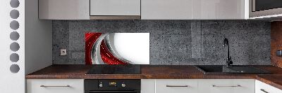 Keuken achterwand Golven op de achtergrond