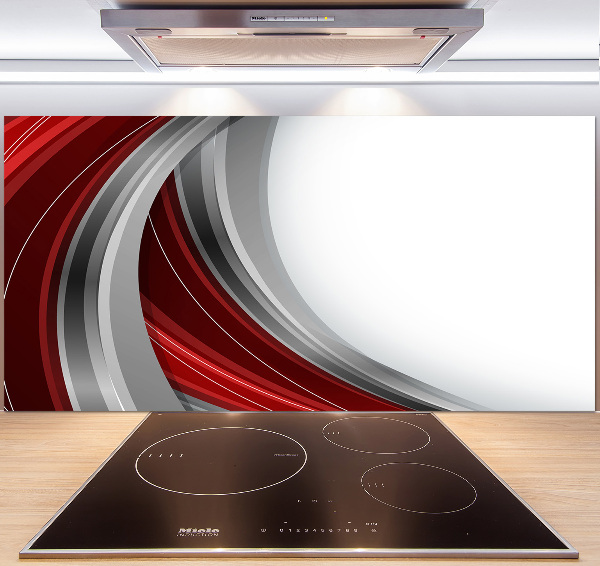 Keuken achterwand Golven op de achtergrond