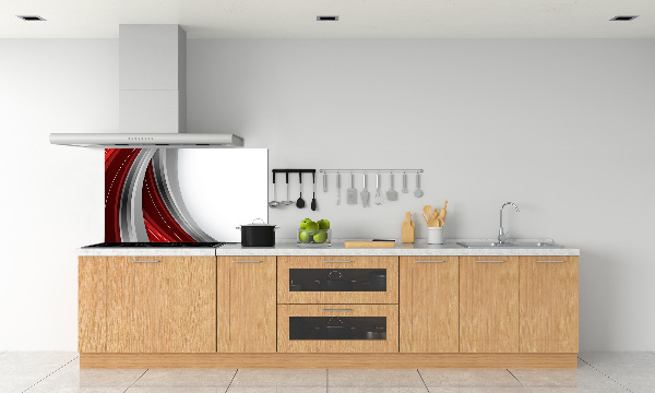 Keuken achterwand Golven op de achtergrond