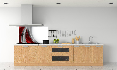 Keuken achterwand Golven op de achtergrond