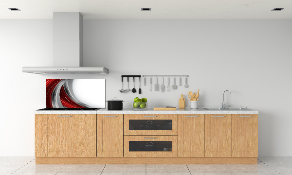 Keuken achterwand Golven op de achtergrond