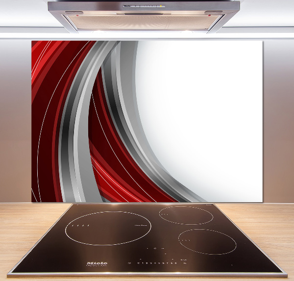 Keuken achterwand Golven op de achtergrond