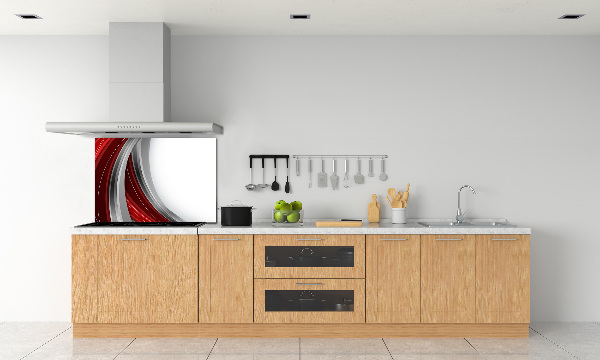 Keuken achterwand Golven op de achtergrond