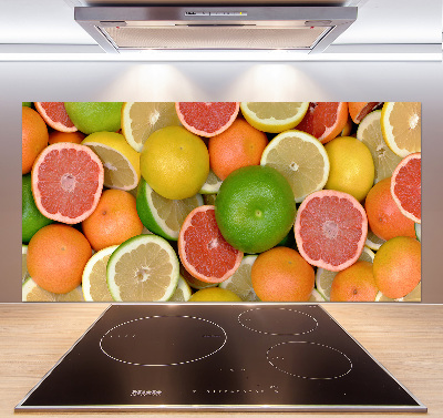Achterwand keuken Citrusvruchten
