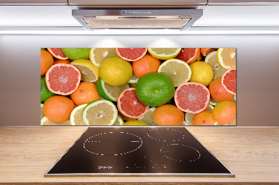 Achterwand keuken Citrusvruchten