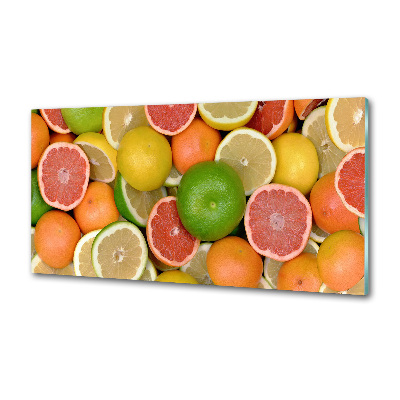 Achterwand keuken Citrusvruchten