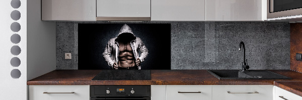 Achterwand keuken Spieropbouw