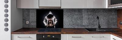 Achterwand keuken Spieropbouw