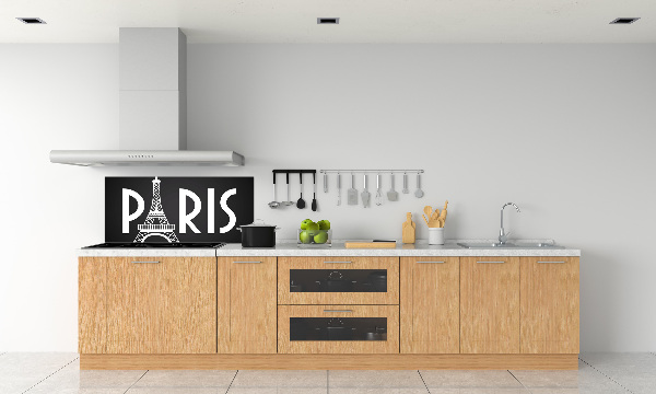 Spatplaat keuken Parijs