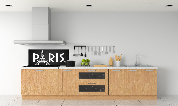 Spatplaat keuken Parijs