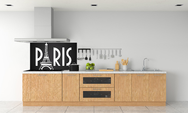 Spatplaat keuken Parijs