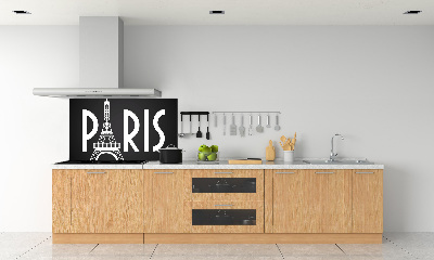 Spatplaat keuken Parijs