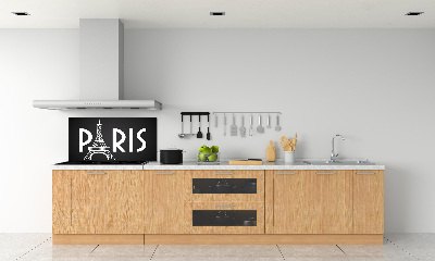 Spatplaat keuken Parijs