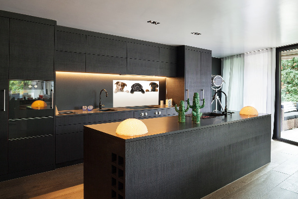 Keuken achterwand Drie puppy's