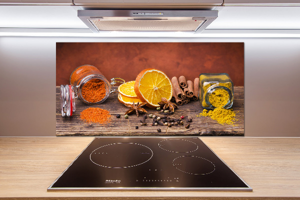 Spatplaat keuken Specerijenmengsel