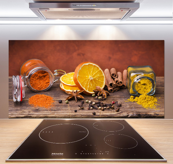 Spatplaat keuken Specerijenmengsel
