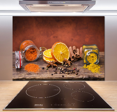 Spatplaat keuken Specerijenmengsel