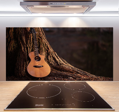 Spatscherm keuken Akoestische gitaar