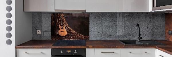 Spatscherm keuken Akoestische gitaar