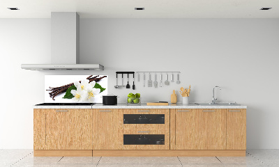 Achterwand keuken Jasmijn en vanille