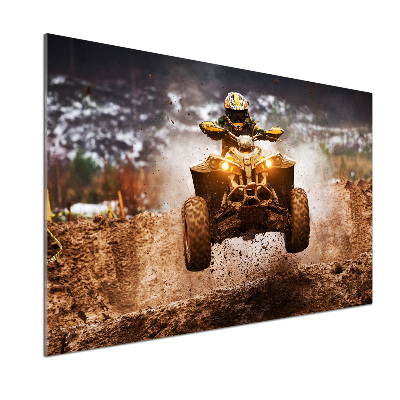 Panel szklany do kuchni Quad