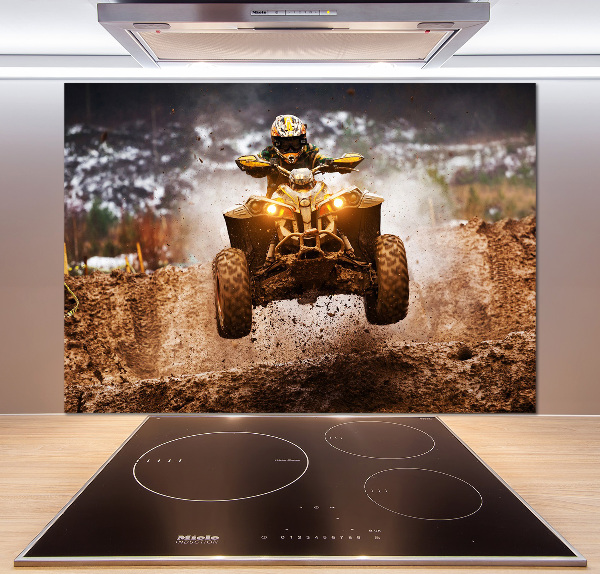 Panel szklany do kuchni Quad