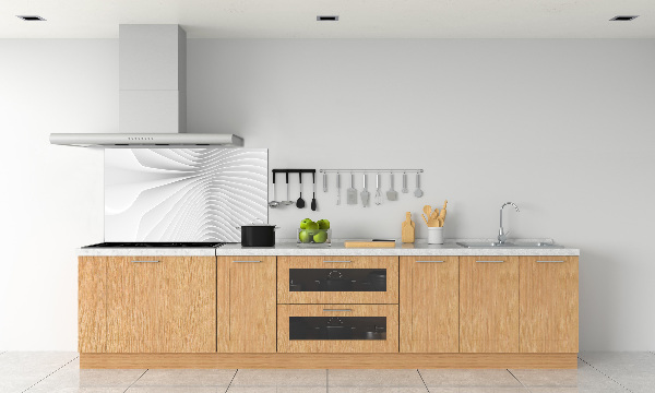 Spatplaat keuken Abstracte lijnen