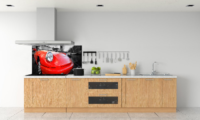 Glazen achterwand keuken Klassieke auto