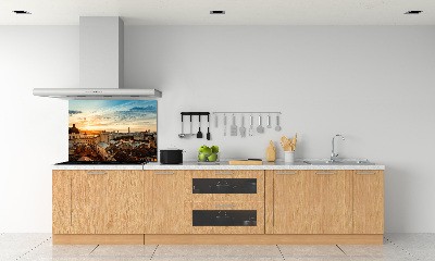 Glazen achterwand keuken Zonsopgang Lviv