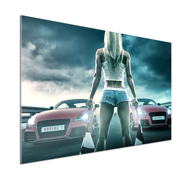 Panel do kuchni Początek wyścigu