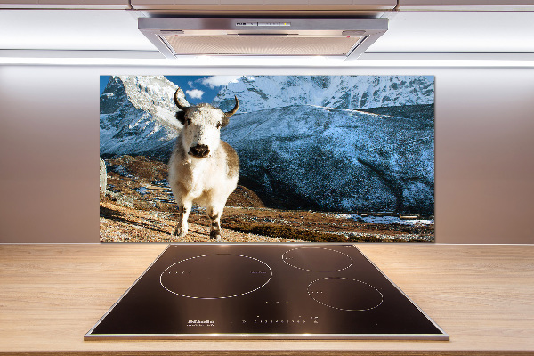 Panel między meble w kuchni Jak góry