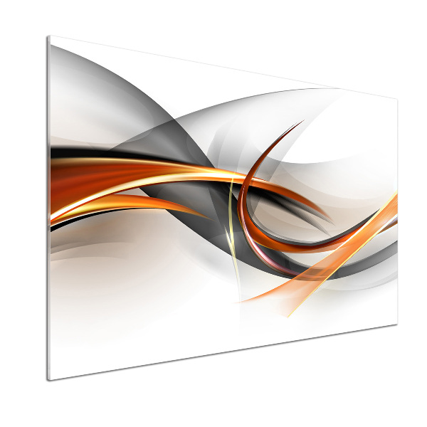 Panel do kuchni Abstrakcja fale